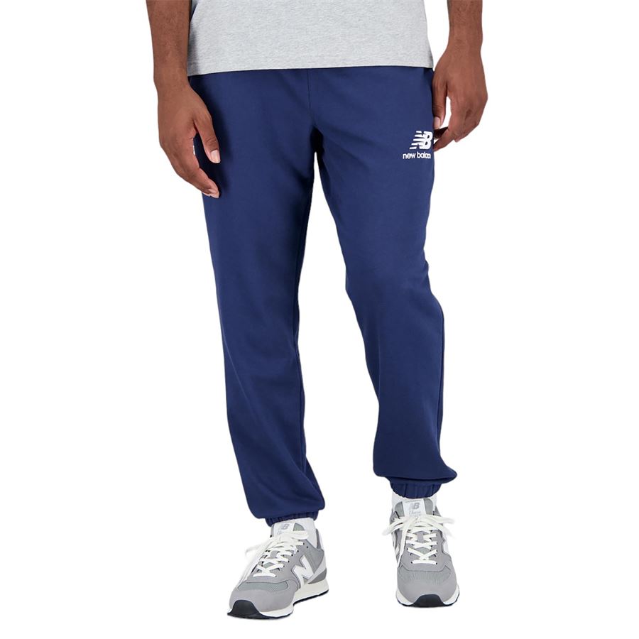 ESSENTIALS STACKED LOGO FRENCH TERRY SWEATPANT New Balance | MP31539NNY